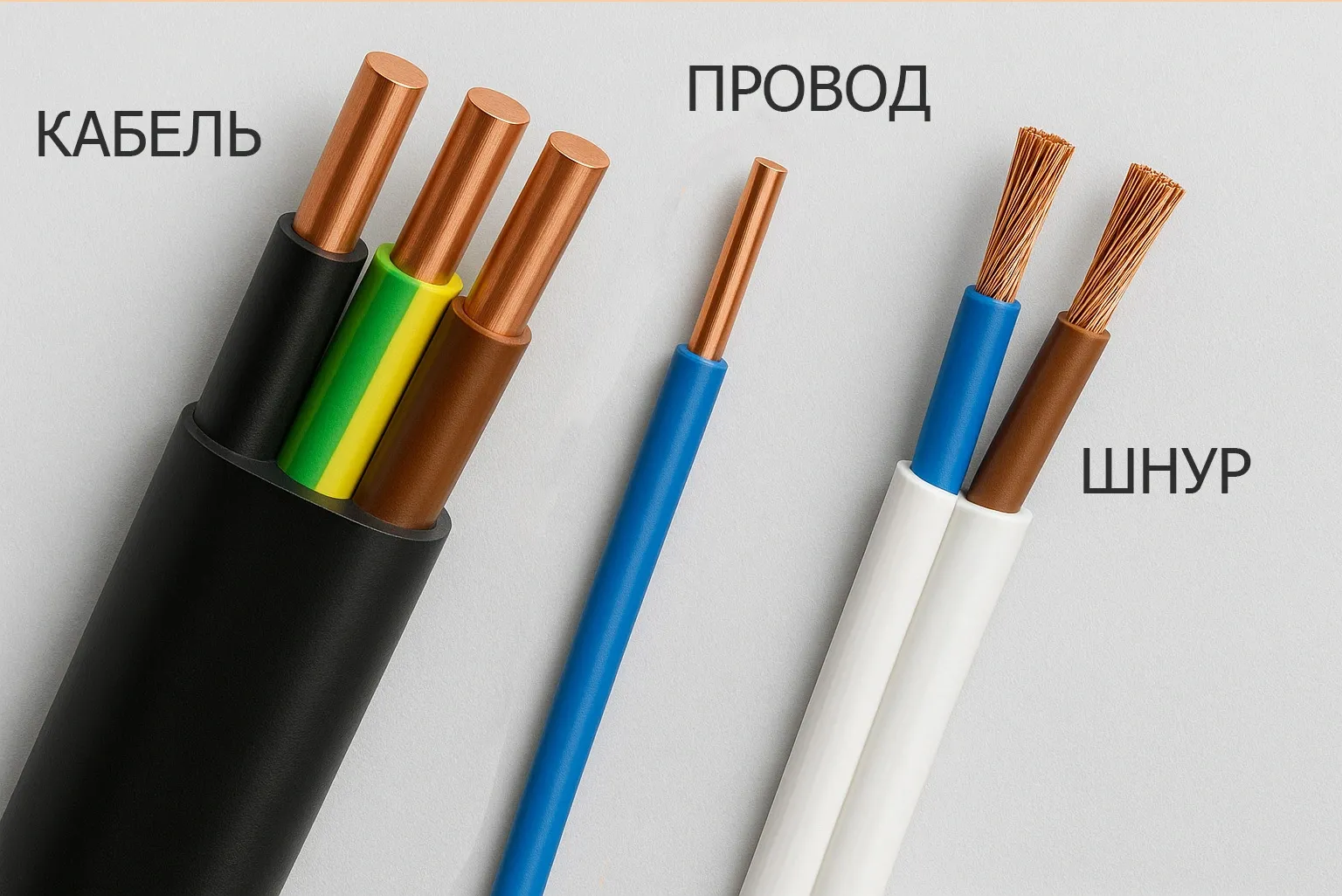 Как по цвету провода определить его назначение - фото 2